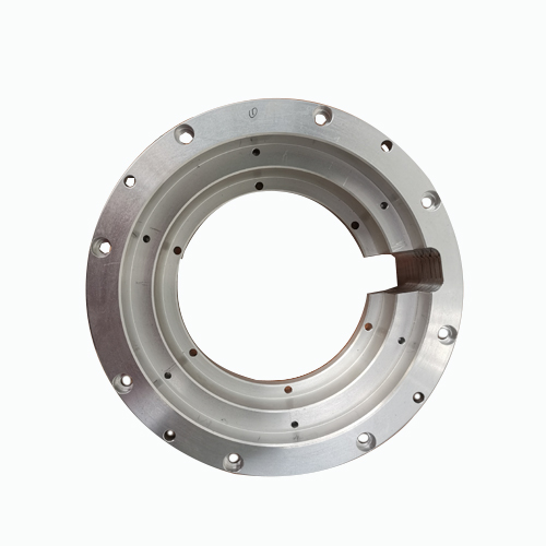 Magnetic suspension blower aluminum diffuser for three axis CNC machining center